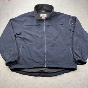5.11 Tactical Chameleon Softshell Jacket Mens 2XL Navy Blue Full Zip 48099